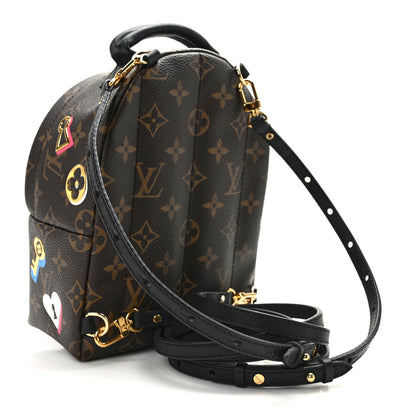 Louis Vuitton Monogram Love Lock Palm Springs Backpack Mini 3 of 12