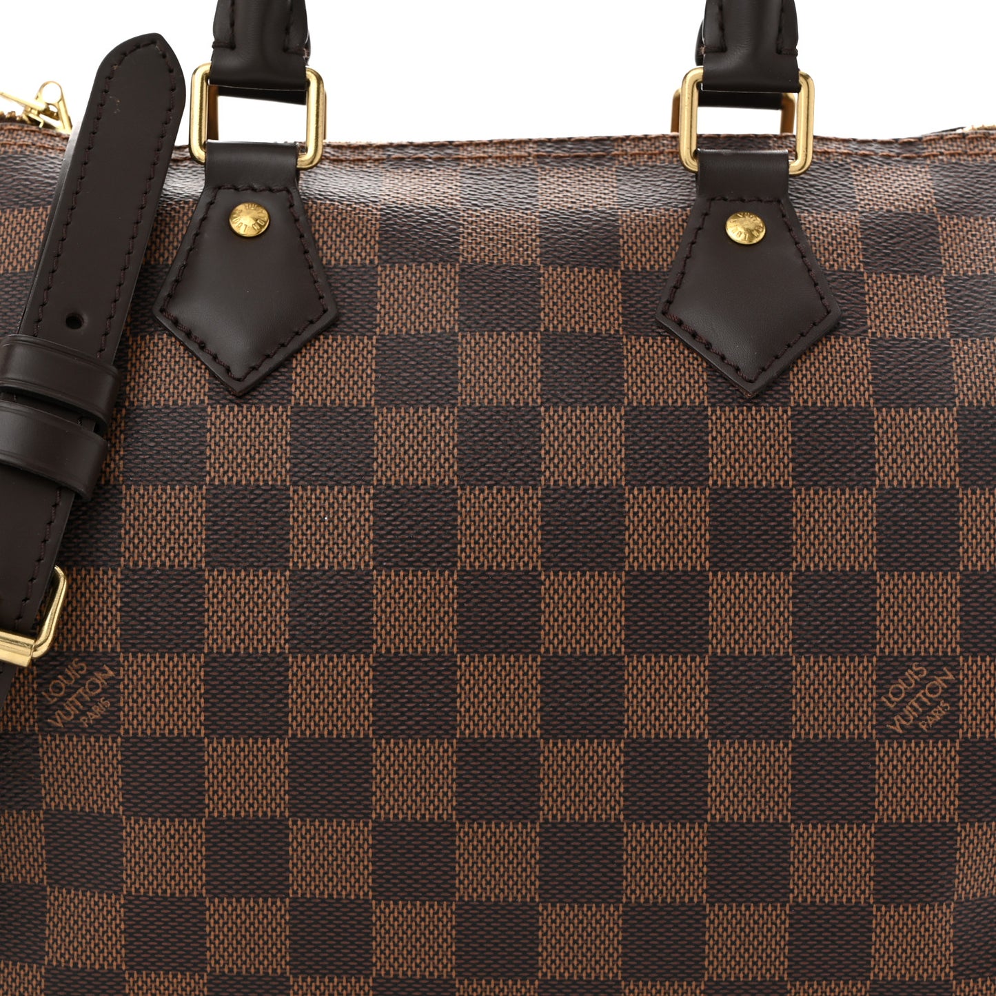 Damier Ebene Speedy Bandouliere 25