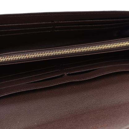 Louis Vuitton Damier Ebene Sarah Wallet NM 5 of 11