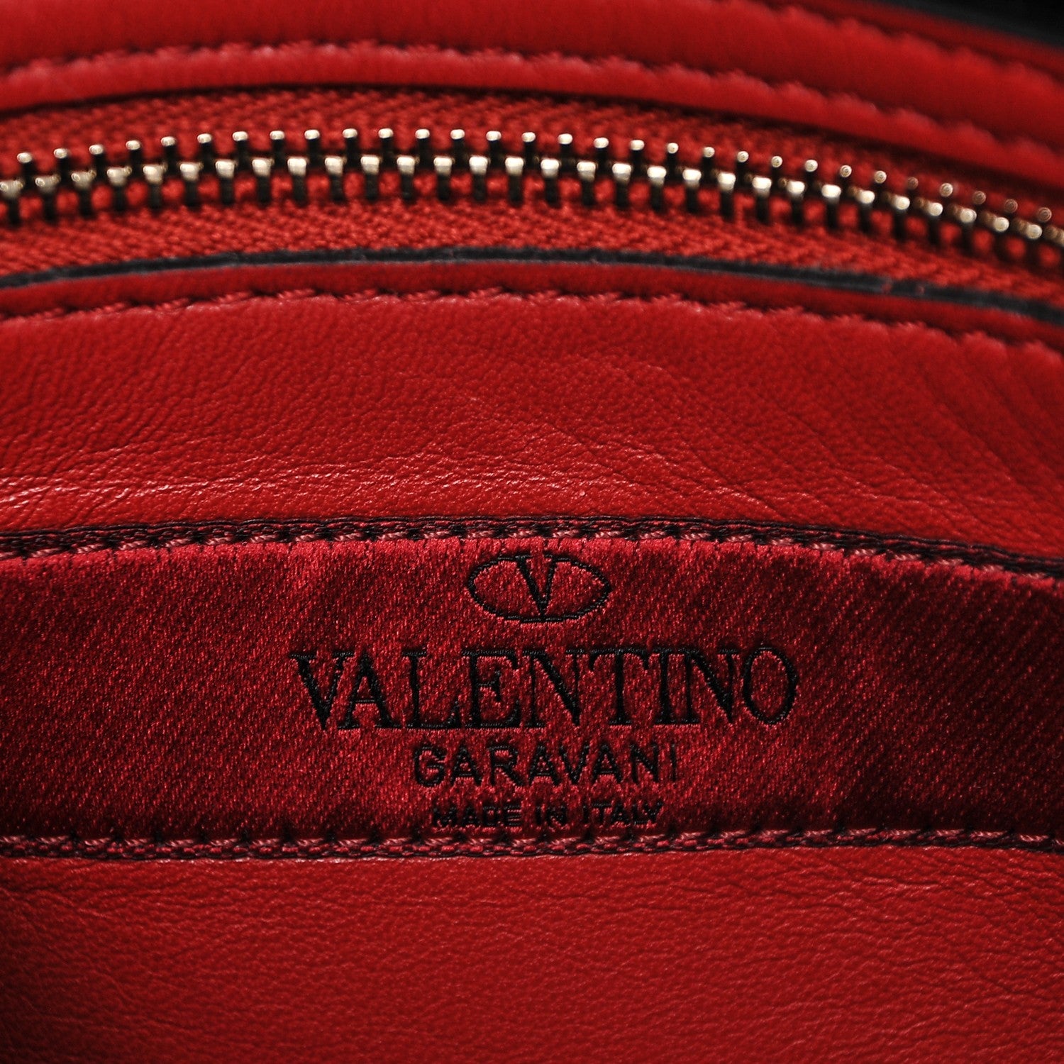 Valentino Garavani Velvet Medium Rockstud Spike Shoulder Bag Black 6 of 6