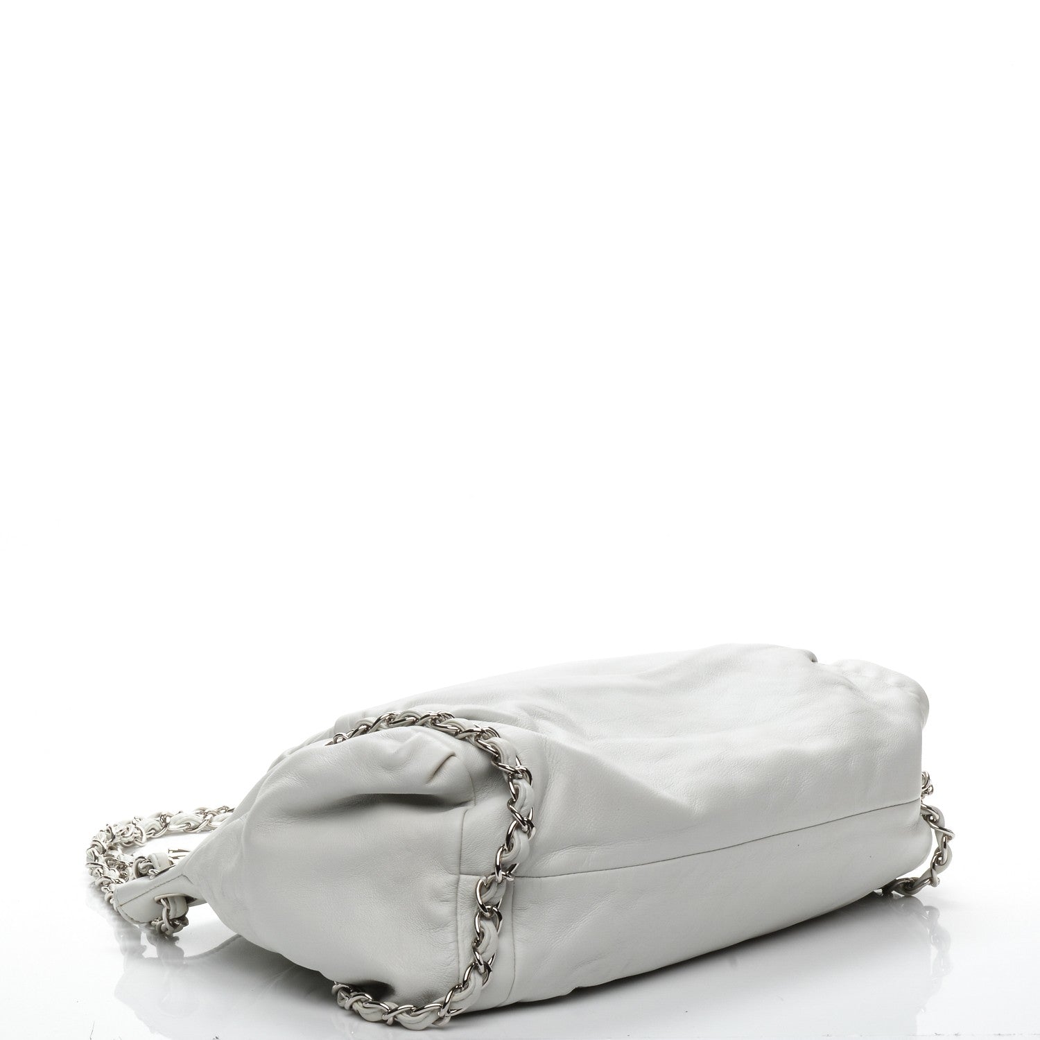 Chanel Lambskin Large Sharpei Bag White 4 of 7