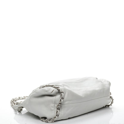 Chanel Lambskin Large Sharpei Bag White 4 of 7
