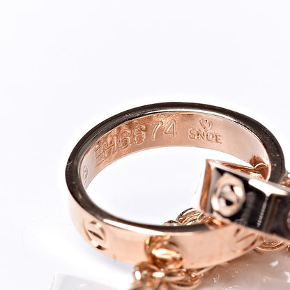 Cartier 18K Pink Gold Interlocking LOVE Bracelet 5 of 6