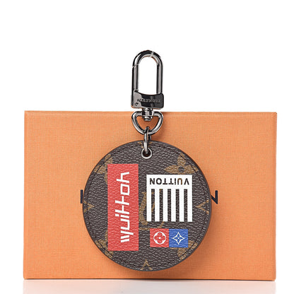 Louis Vuitton Monogram Logo Illustre Bag Charm Key Holder 3 of 3
