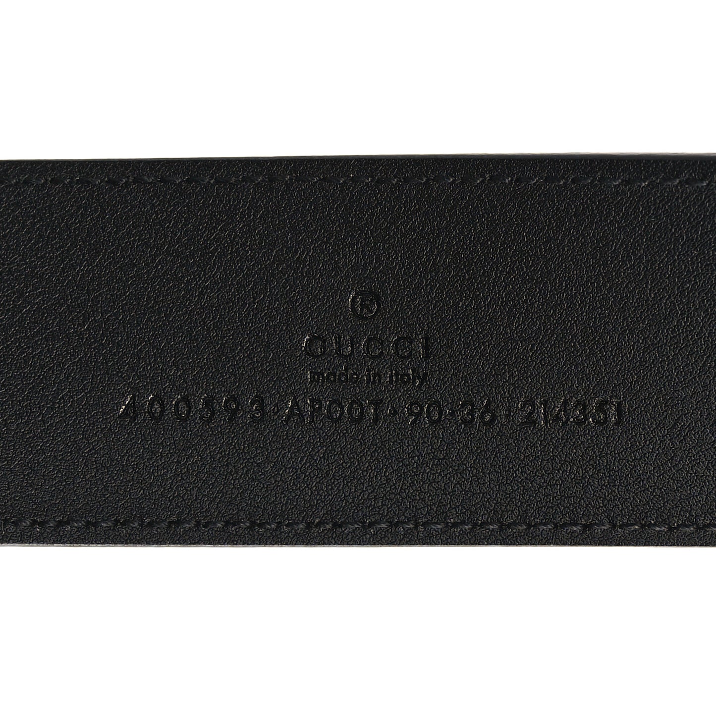 Calfskin Double G 40mm Belt 90 36 Black