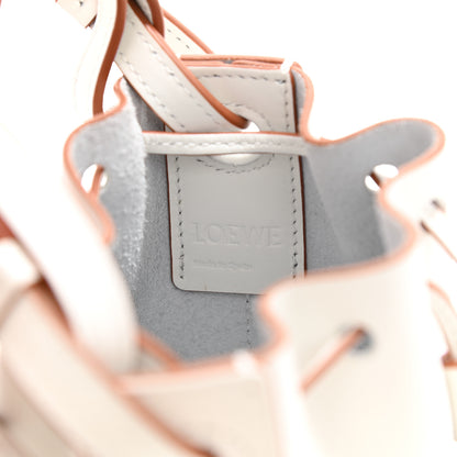 Loewe Calfskin Nano Balloon Bucket Bag Soft White 6 of 9