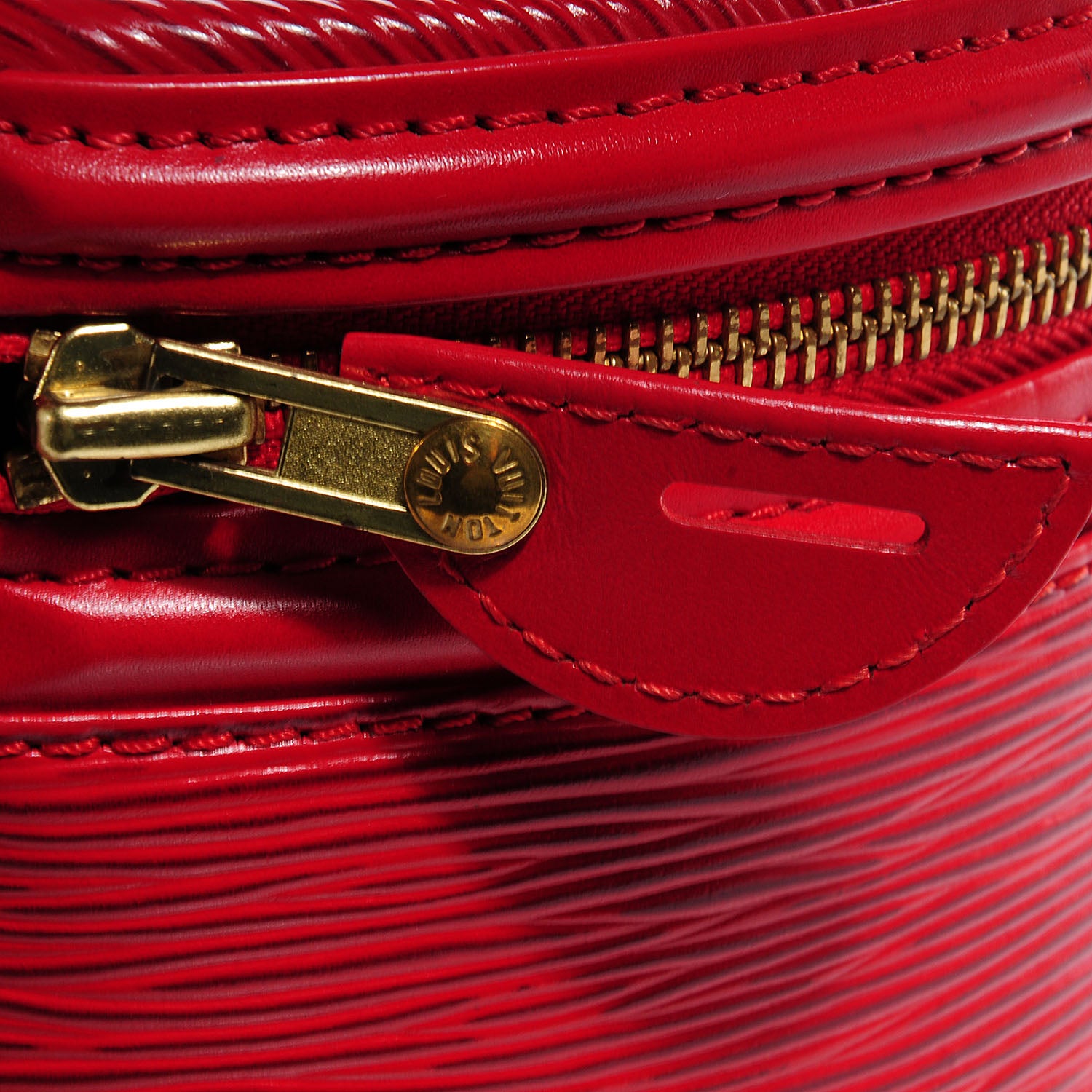 Louis Vuitton Epi Cannes Castillan Red 9 of 9