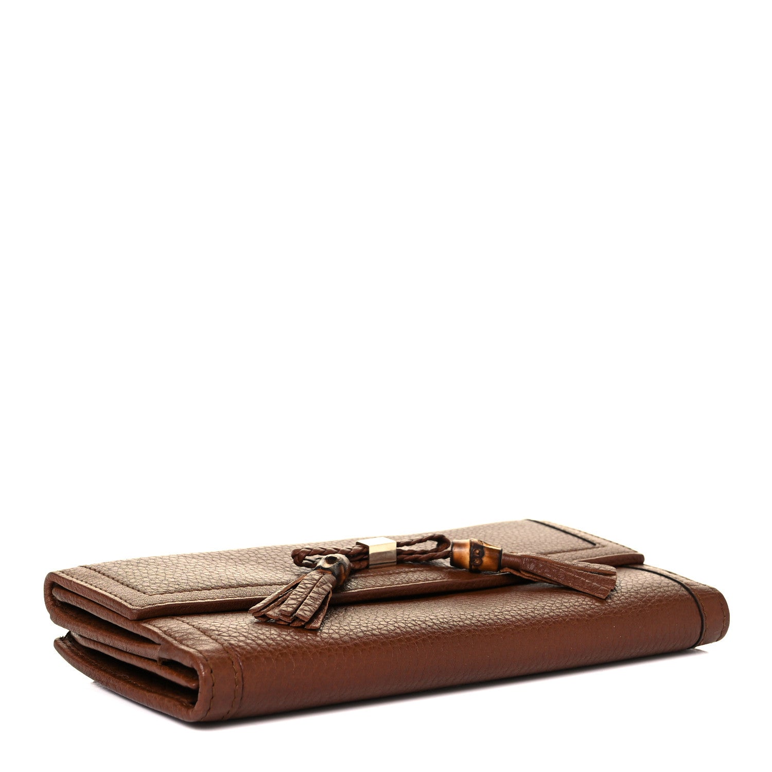 Gucci Cellarius Calfskin Bella Continental Wallet Cuir 6 of 15