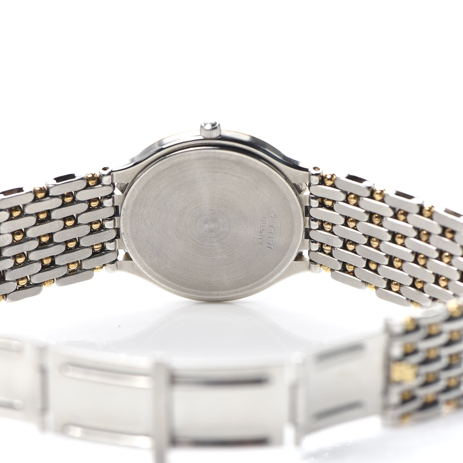 Audemars Piguet Stainless Steel 18K Yellow Gold 33mm Meridian Quartz Watch Grey 5 of 5
