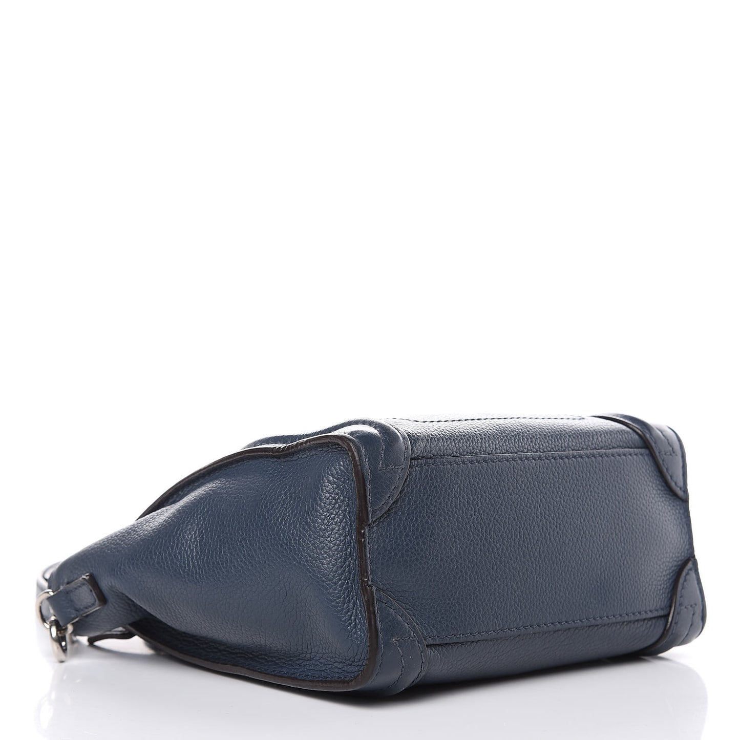 Drummed Calfskin Nano Luggage Orage