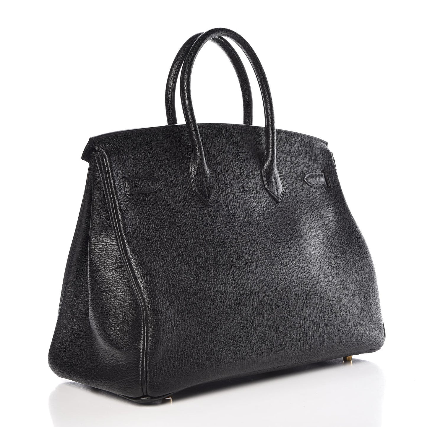 Chevre de Coromandel Birkin 35 Black