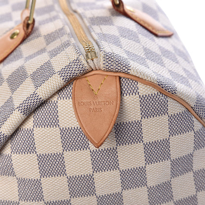 Louis Vuitton Damier Azur Speedy 30 6 of 12