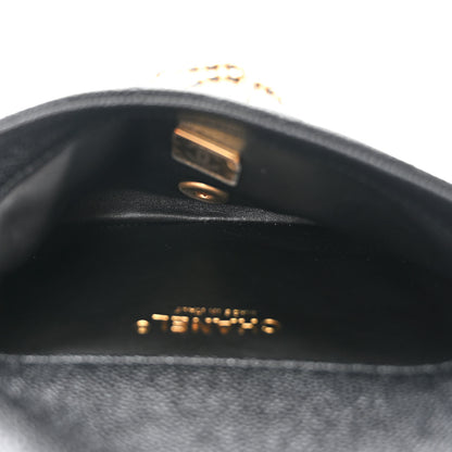 Chanel Shiny Caviar Pick Me Up Flap Belt Bag Black 8 of 12