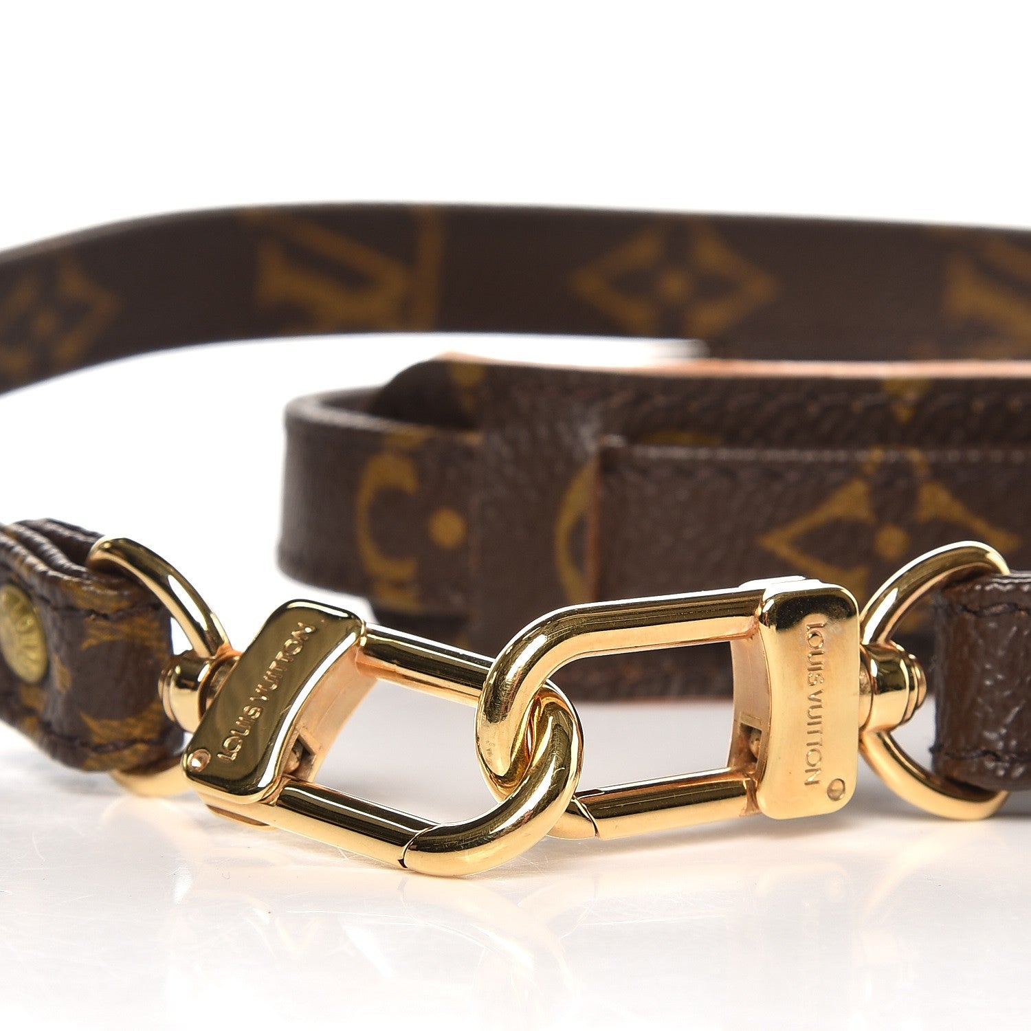 Louis Vuitton Monogram 16mm Adjustable Shoulder Strap 2 of 2