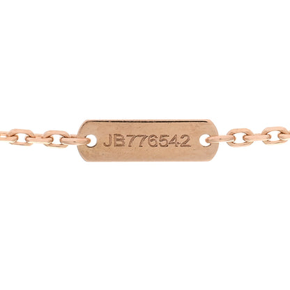 Van Cleef & Arpels 18K Rose Gold Vintage Alhambra Pendant Necklace 4 of 6