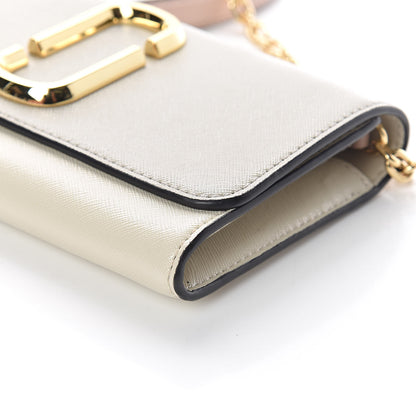 Marc Jacobs Saffino Snapshot Wallet on Chain Light Slate 8 of 9
