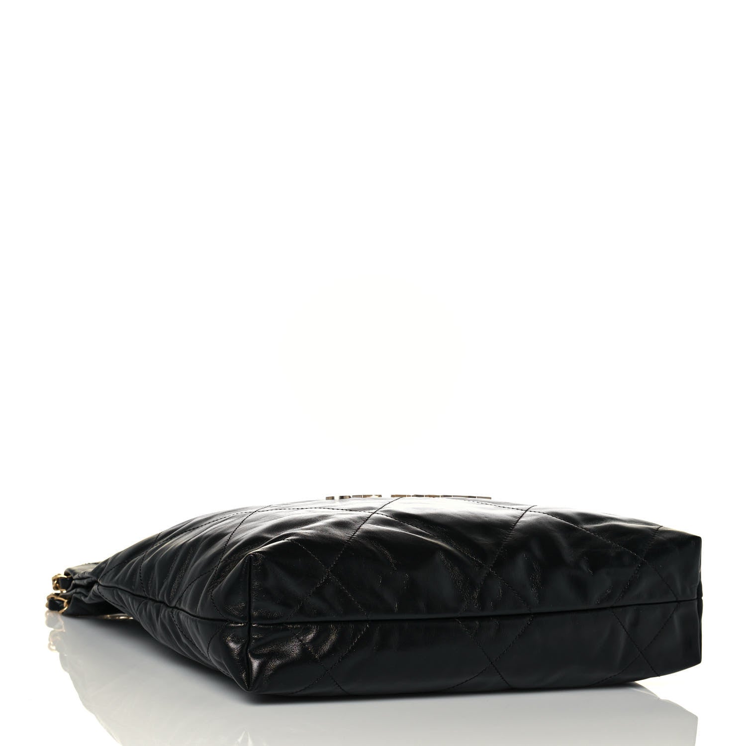 Chanel Shiny Calfskin Quilted Small Chanel 22 Black 5 of 13