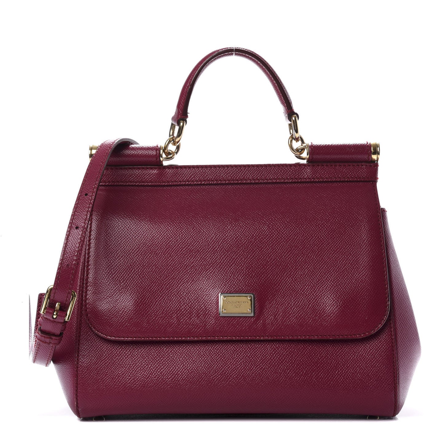 Dauphine Medium Miss Sicily Satchel Fuchsia