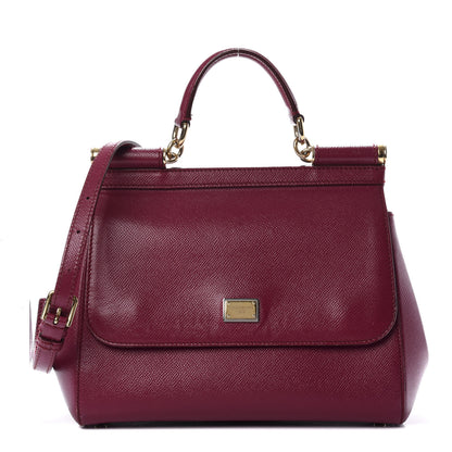 Dolce & Gabbana Dauphine Medium Miss Sicily Satchel Fuchsia 1 of 13