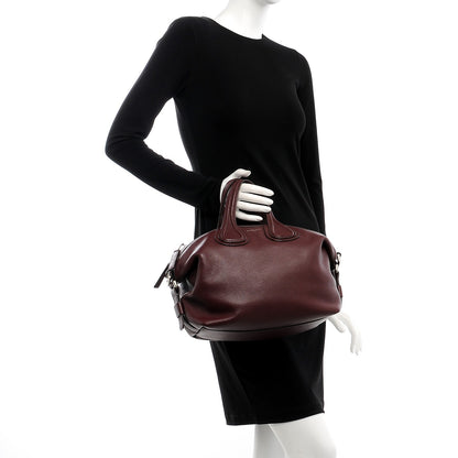 Givenchy Waxy Grained Calfskin Small Nightingale Oxblood 3 of 8