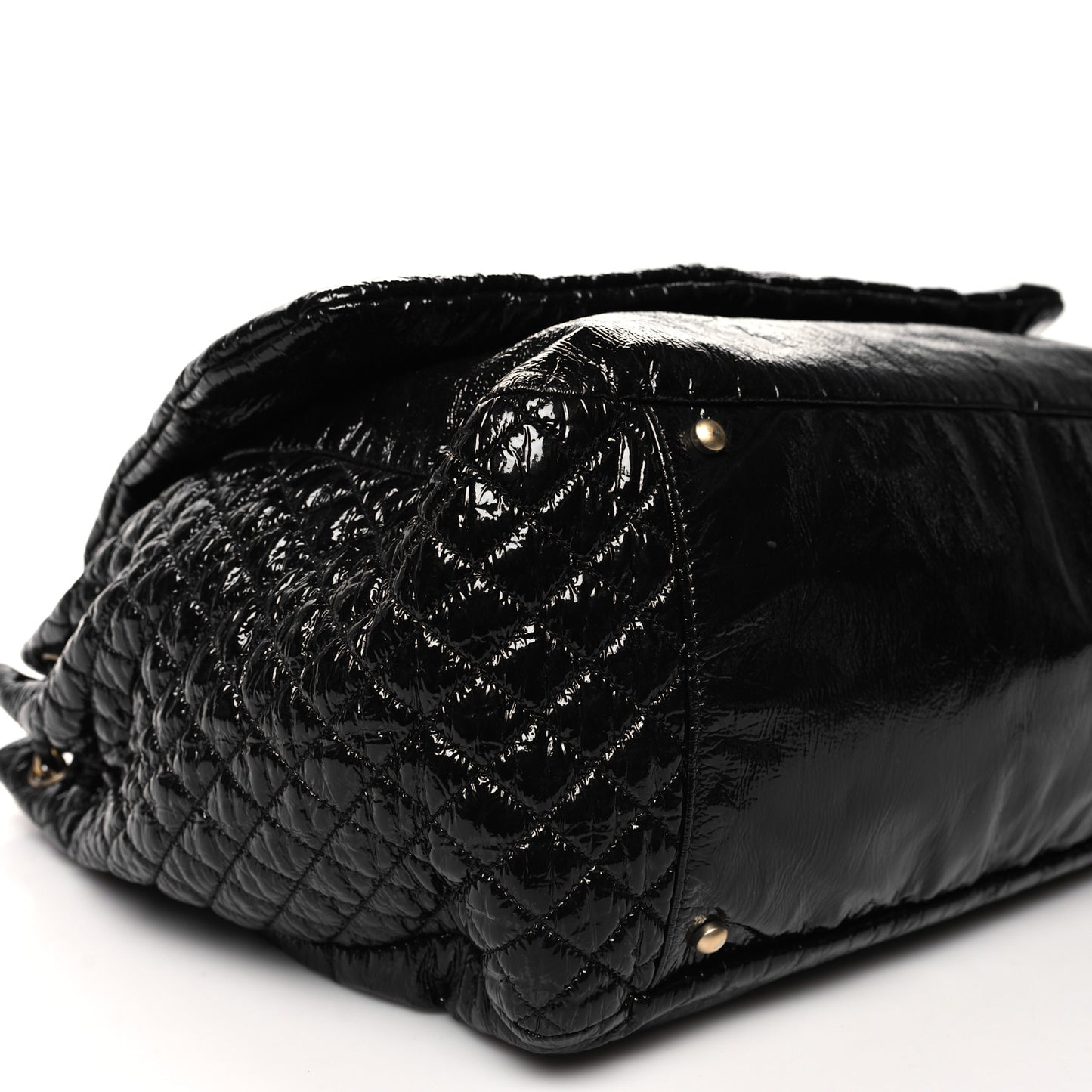 Vinyl XL Rock and Chain Flap Black