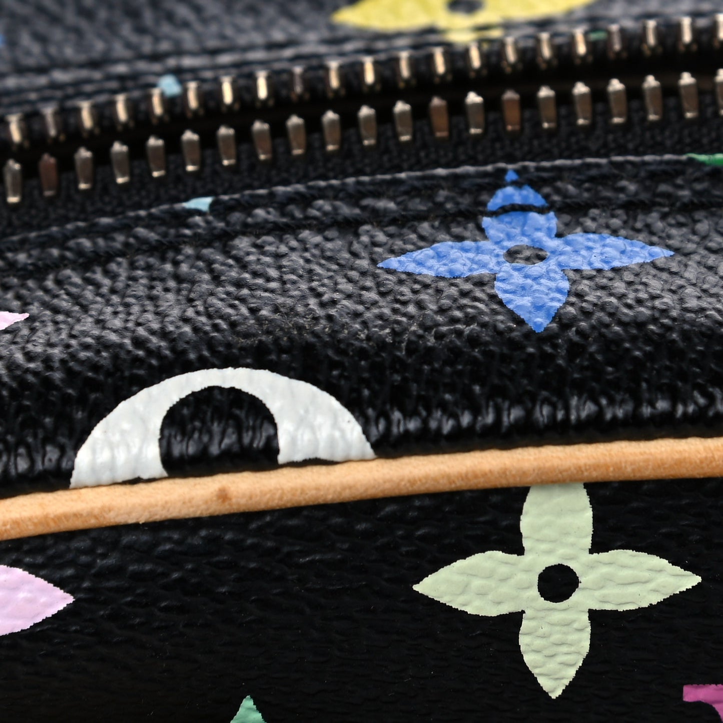 Monogram Multicolor Trouville Black