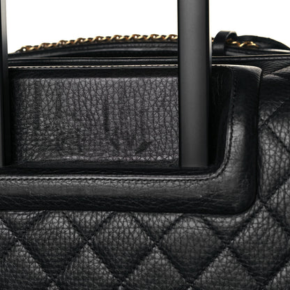 Chanel Calfskin Quilted Coco Case Trolley Black 18 of 18
