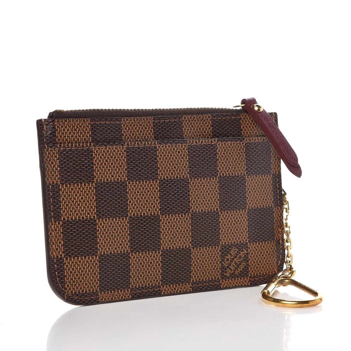 Damier Ebene Scribe Affiche Key Pouch