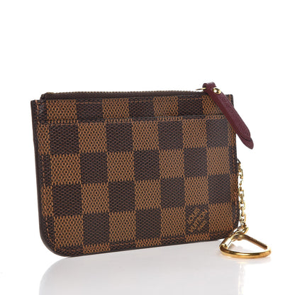 Louis Vuitton Damier Ebene Scribe Affiche Key Pouch 3 of 7