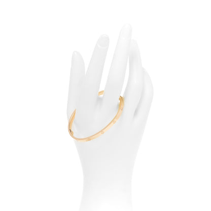 Cartier 18K Yellow Gold Small LOVE Bracelet 17 2 of 6