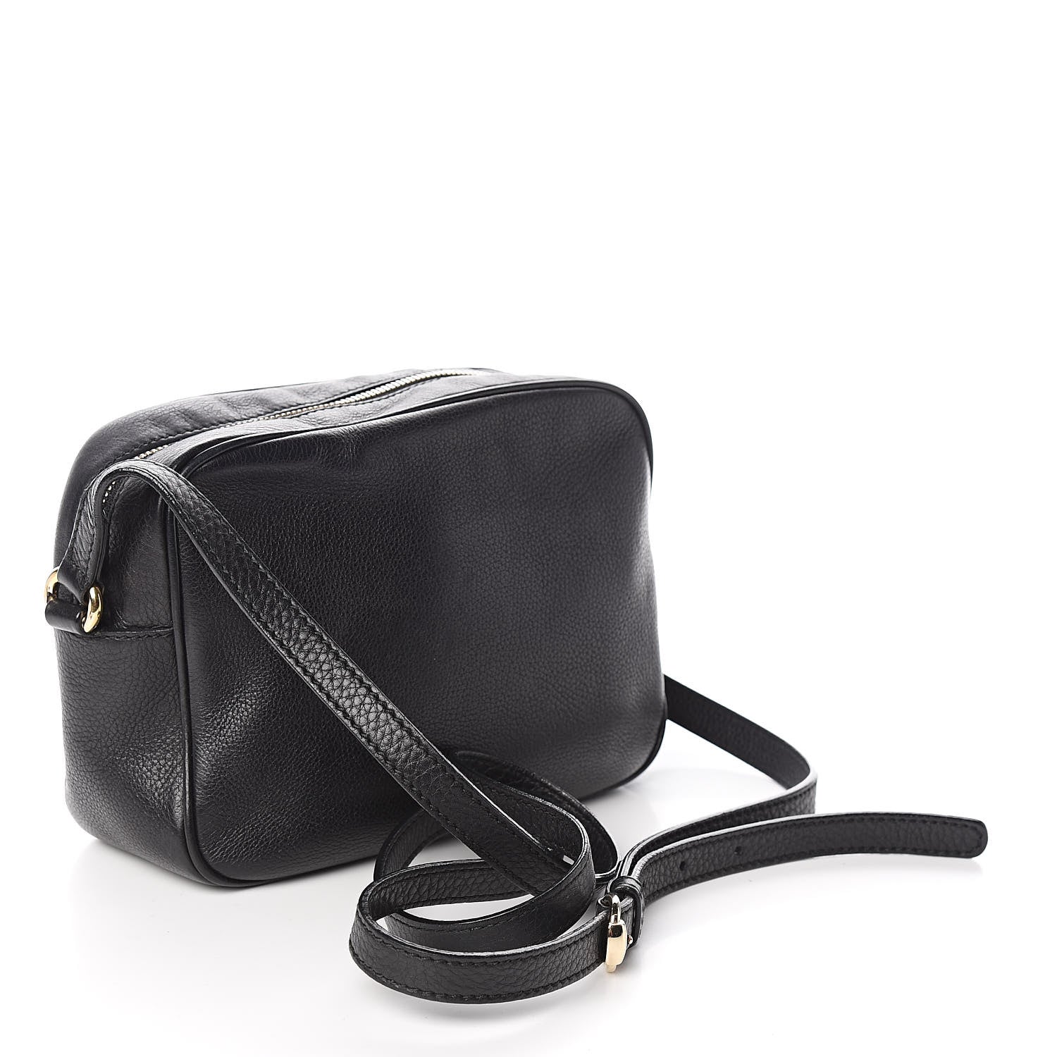 Gucci Pebbled Calfskin Small Soho Disco Bag Black 3 of 10