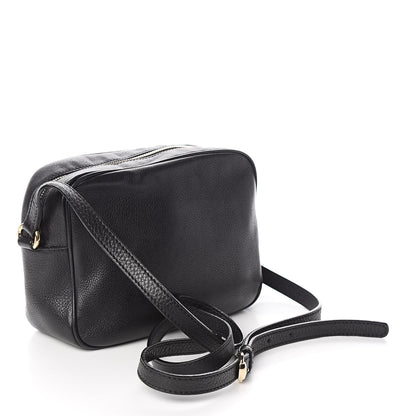Gucci Pebbled Calfskin Small Soho Disco Bag Black 3 of 10