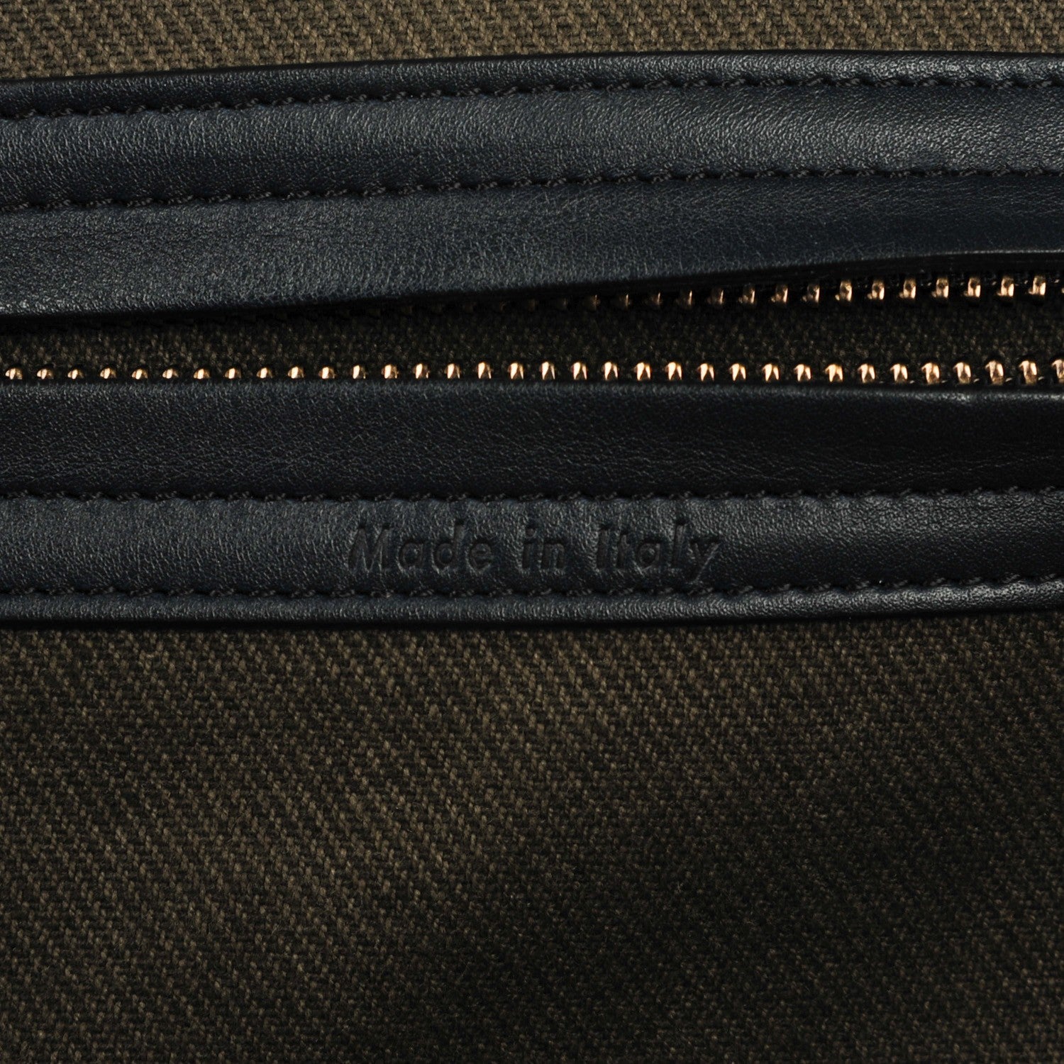 Celine Cotton Canvas Medium Phantom Luggage Olive 6 of 8