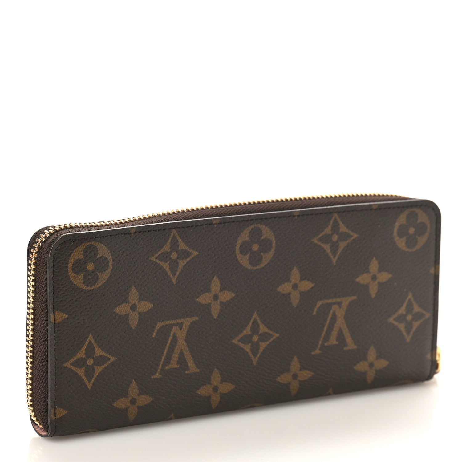 Louis Vuitton Monogram Clemence Wallet Rose Ballerine 3 of 9