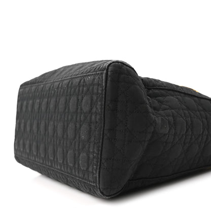 Christian Dior Nylon Cannage Medium Lady Dior Black 10 of 10