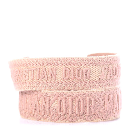 Christian Dior Woven Cotton J'Adior Friendship Bracelet Set Pink 1 of 4