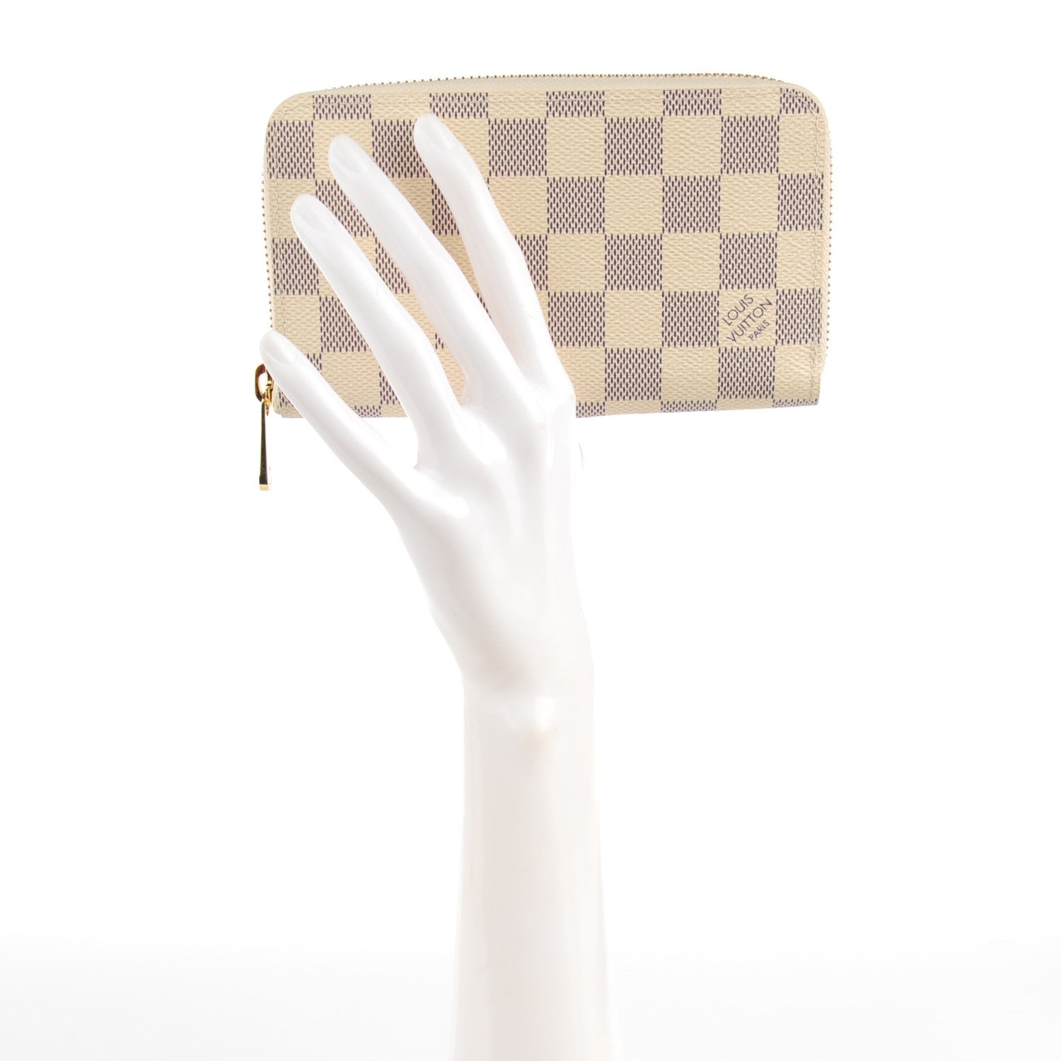 Louis Vuitton Damier Azur Compact Zippy Wallet 2 of 7