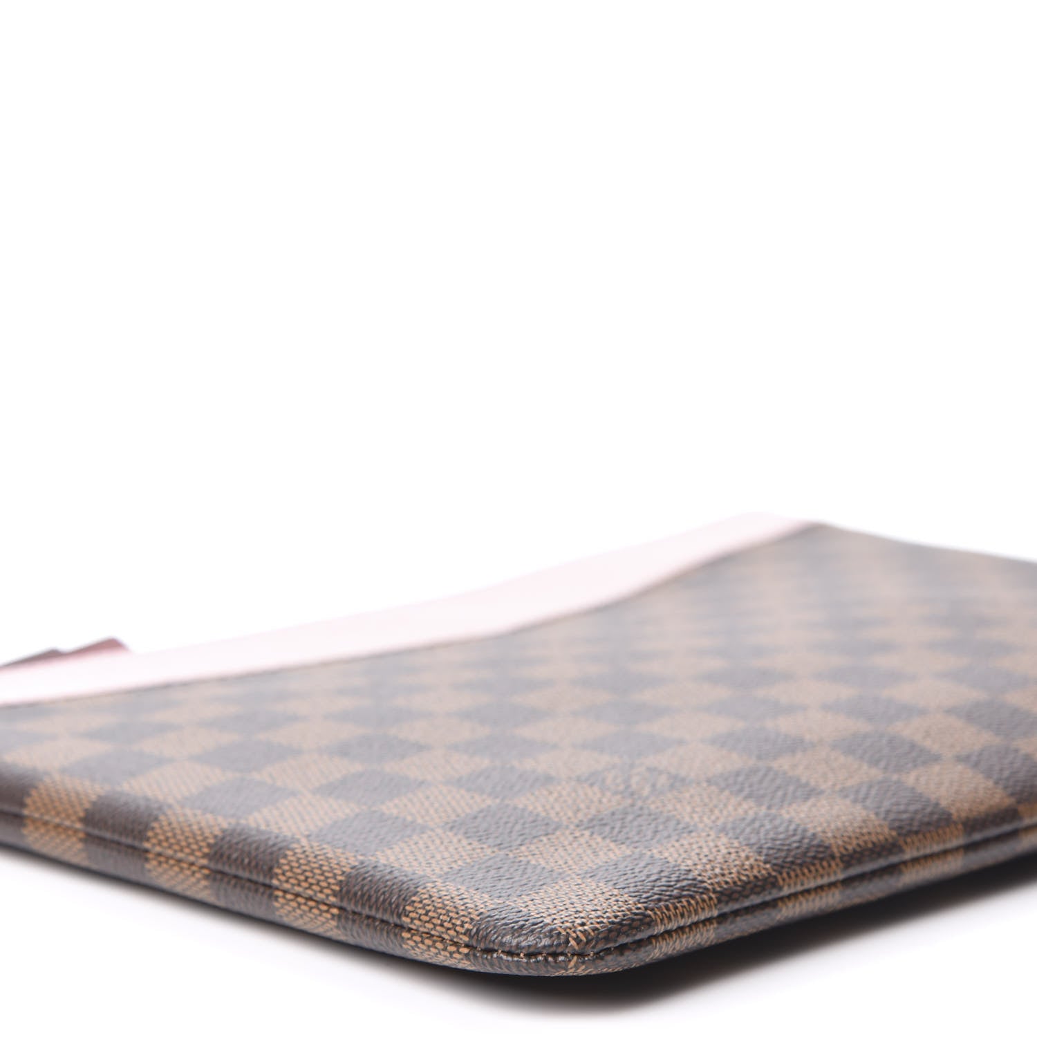 Louis Vuitton Damier Ebene Daily Pouch Rose Poudre 5 of 9