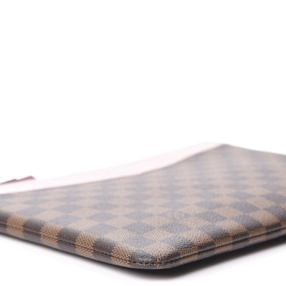 Louis Vuitton Damier Ebene Daily Pouch Rose Poudre 5 of 9