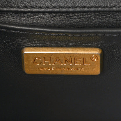 Chanel Orylag Small Boy Top Handle Flap Black 6 of 12
