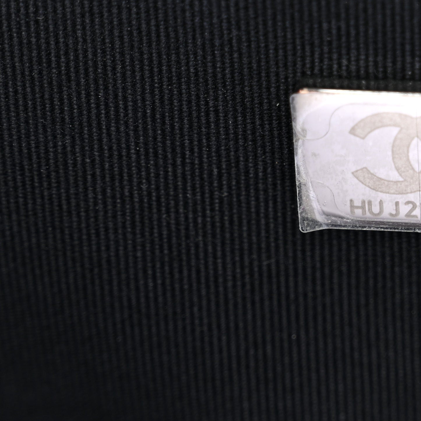 Calfskin Chevron Quilted Medium Boy Flap Black