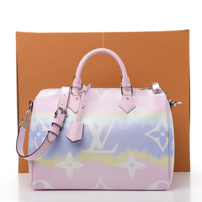 Louis Vuitton Monogram Escale Speedy Bandouliere 30 Pastel 14 of 14
