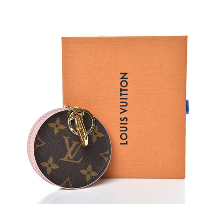 Louis Vuitton Monogram LV Mirror Bag Charm Key Holder Rose Ballerine 7 of 7