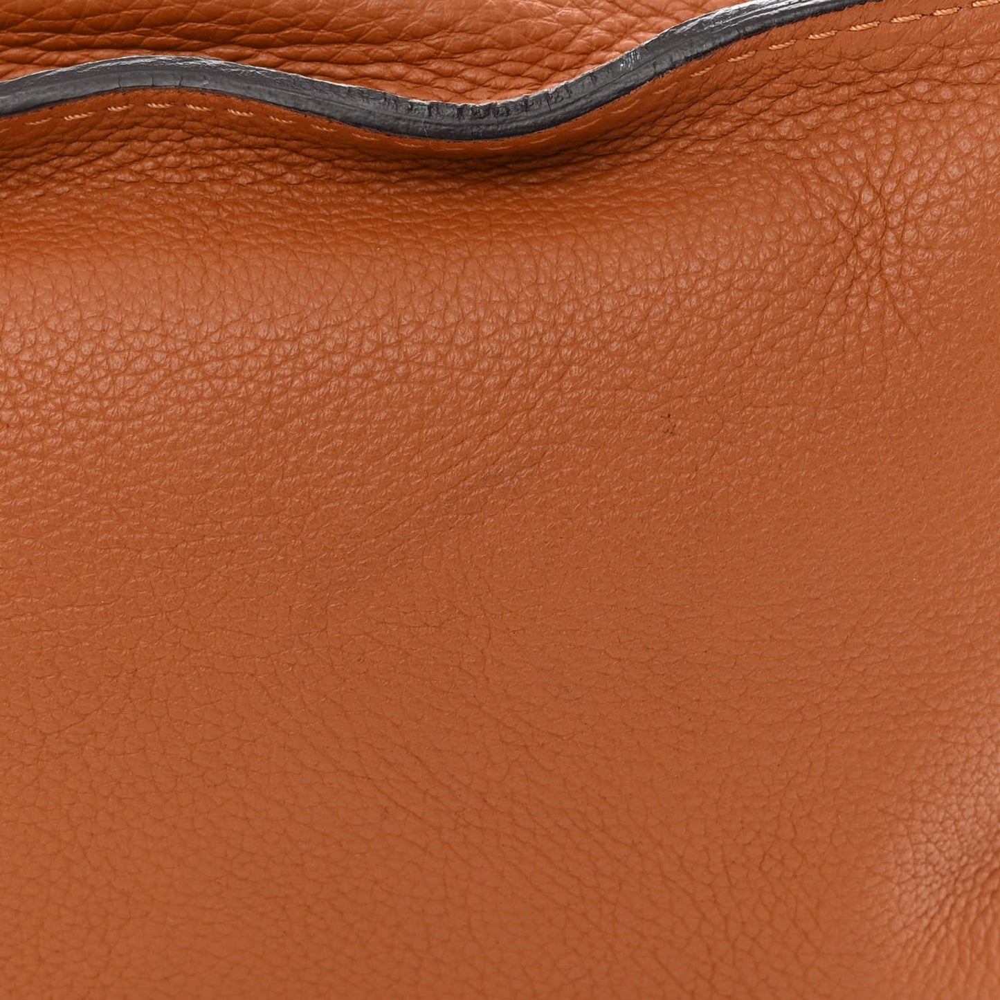 Calfskin Large Marcie Satchel Tan
