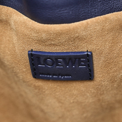 Loewe Nappa Flamenco Knot Clutch Navy 6 of 10