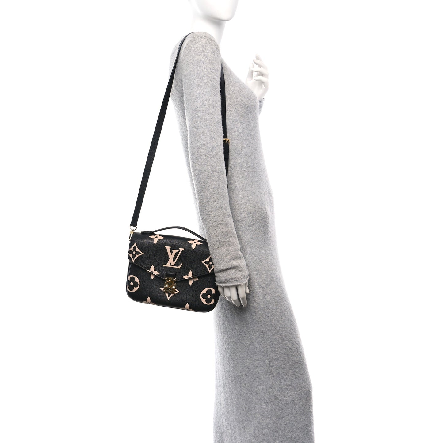 Empreinte Monogram Giant Pochette Metis Black Beige