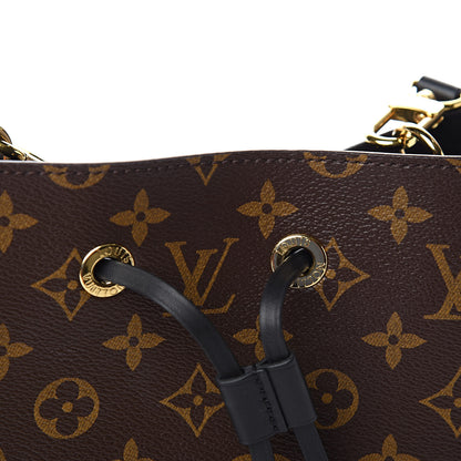 Louis Vuitton Monogram Neonoe MM Black 9 of 10