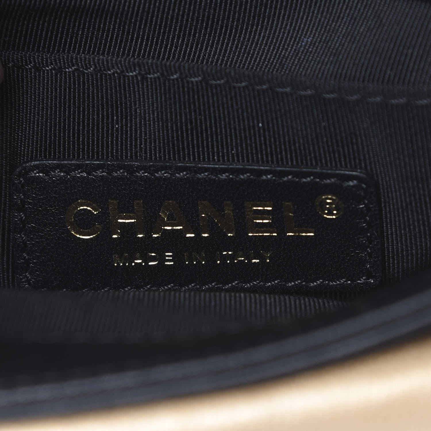 Chanel Lambskin Quilted Camellia Flower Waist Flap Black 6 of 11