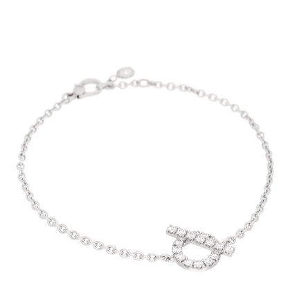 Hermes 18K White Gold Diamond Finesse Bracelet ST 1 of 3