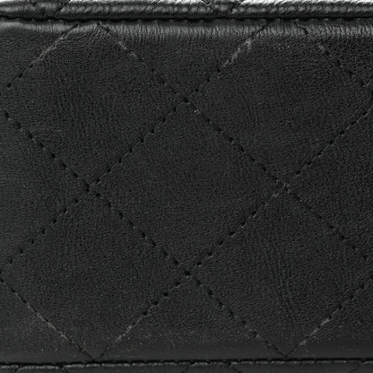 Chanel Crumpled Calfskin Quilted Mini Rectangular Flap So Black 11 of 12